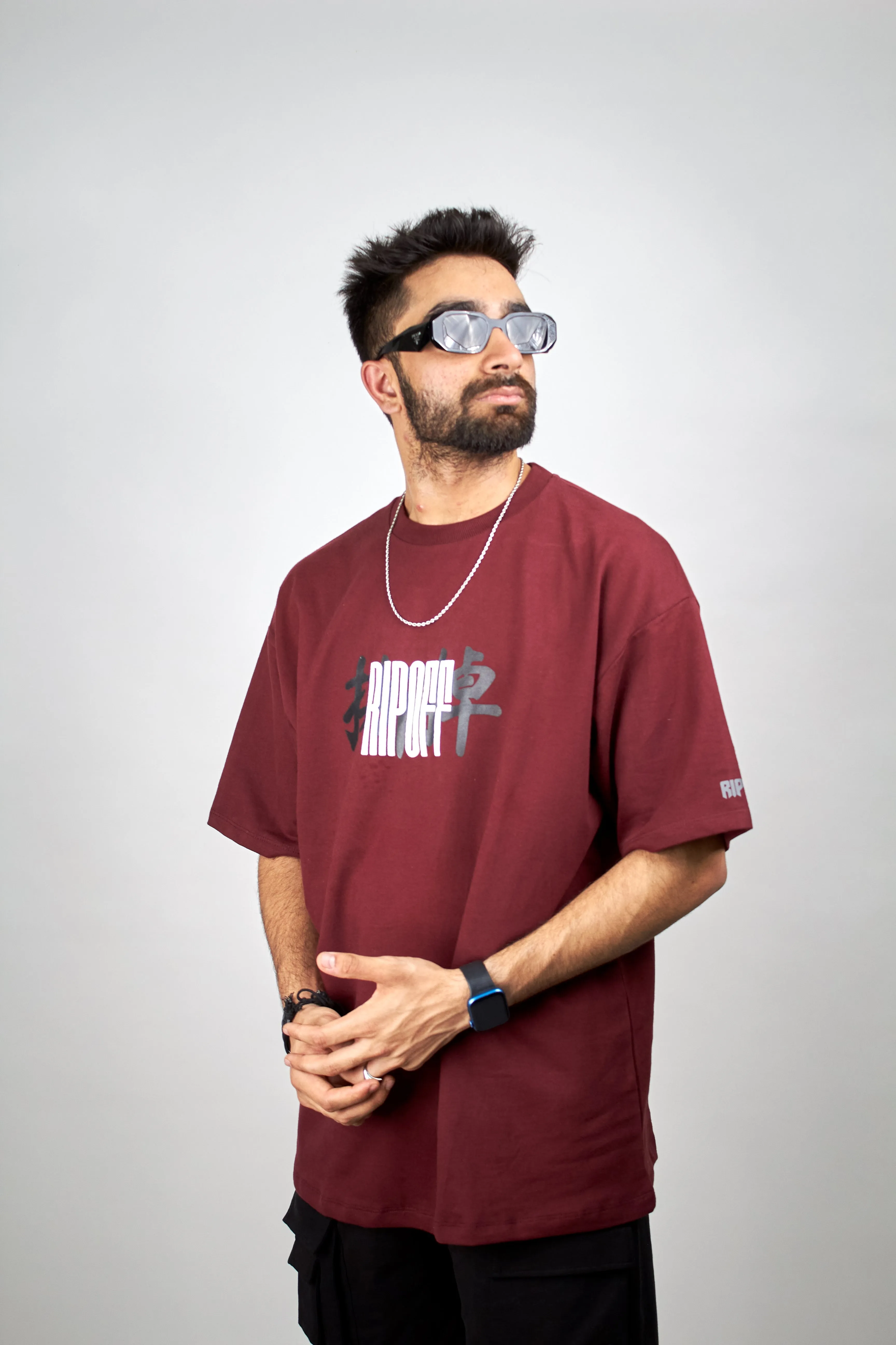 Maroon Dragon Tee