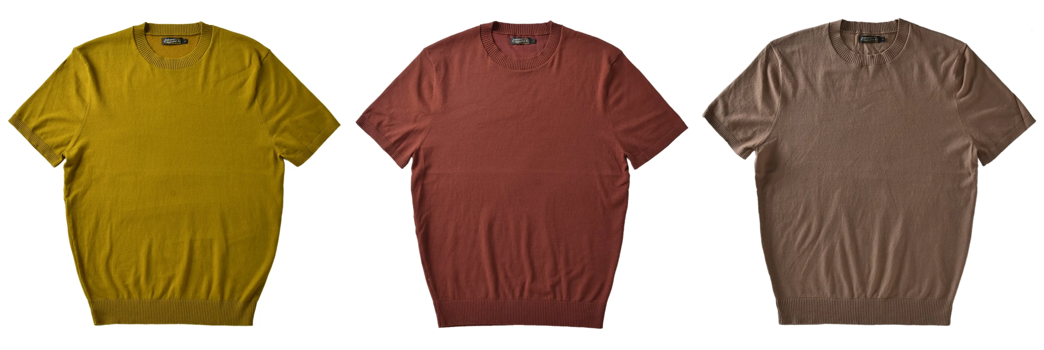 Men's Knit O-neck T-shirt