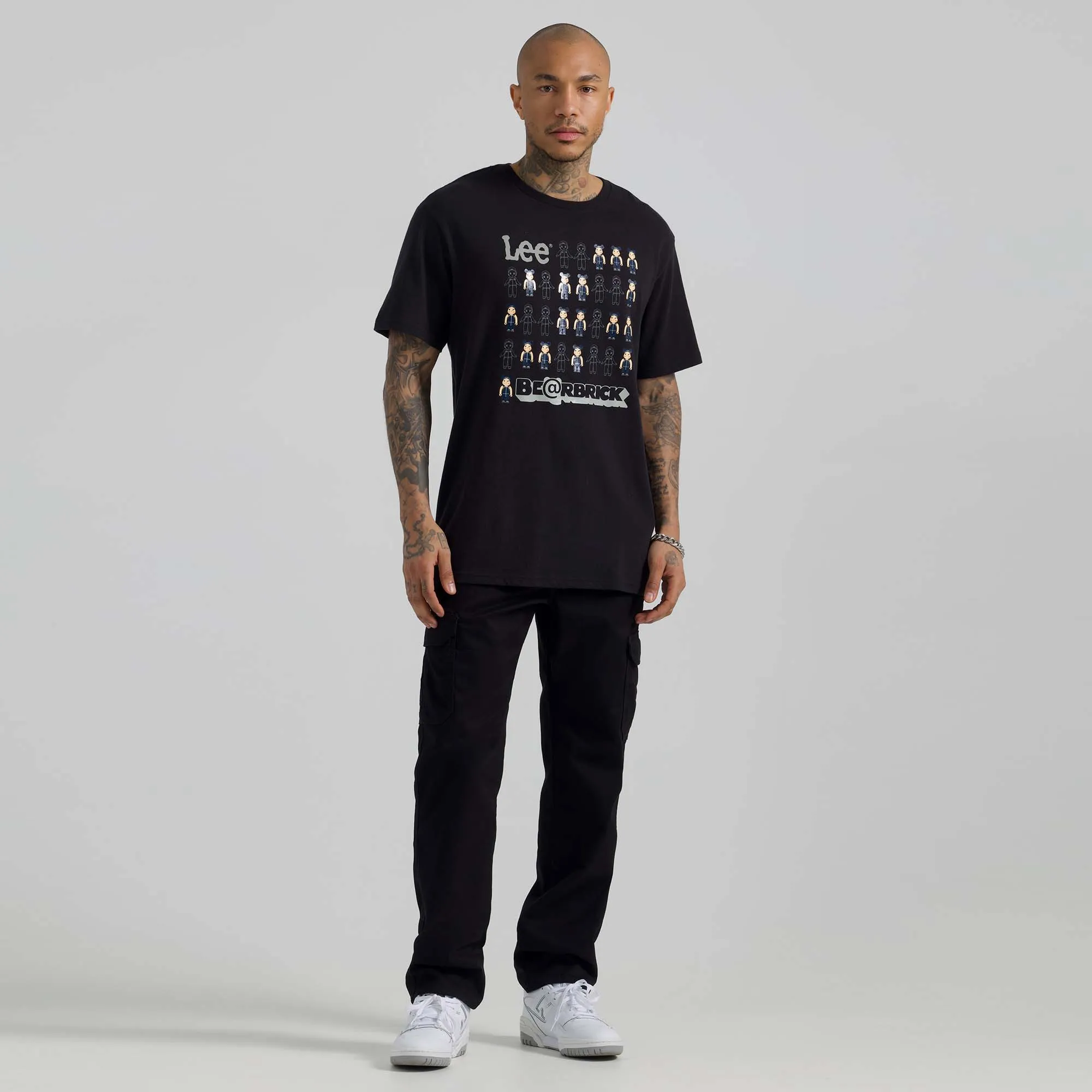 Men's Lee x BE@RBRICK and Buddy Lee Graphic Tee