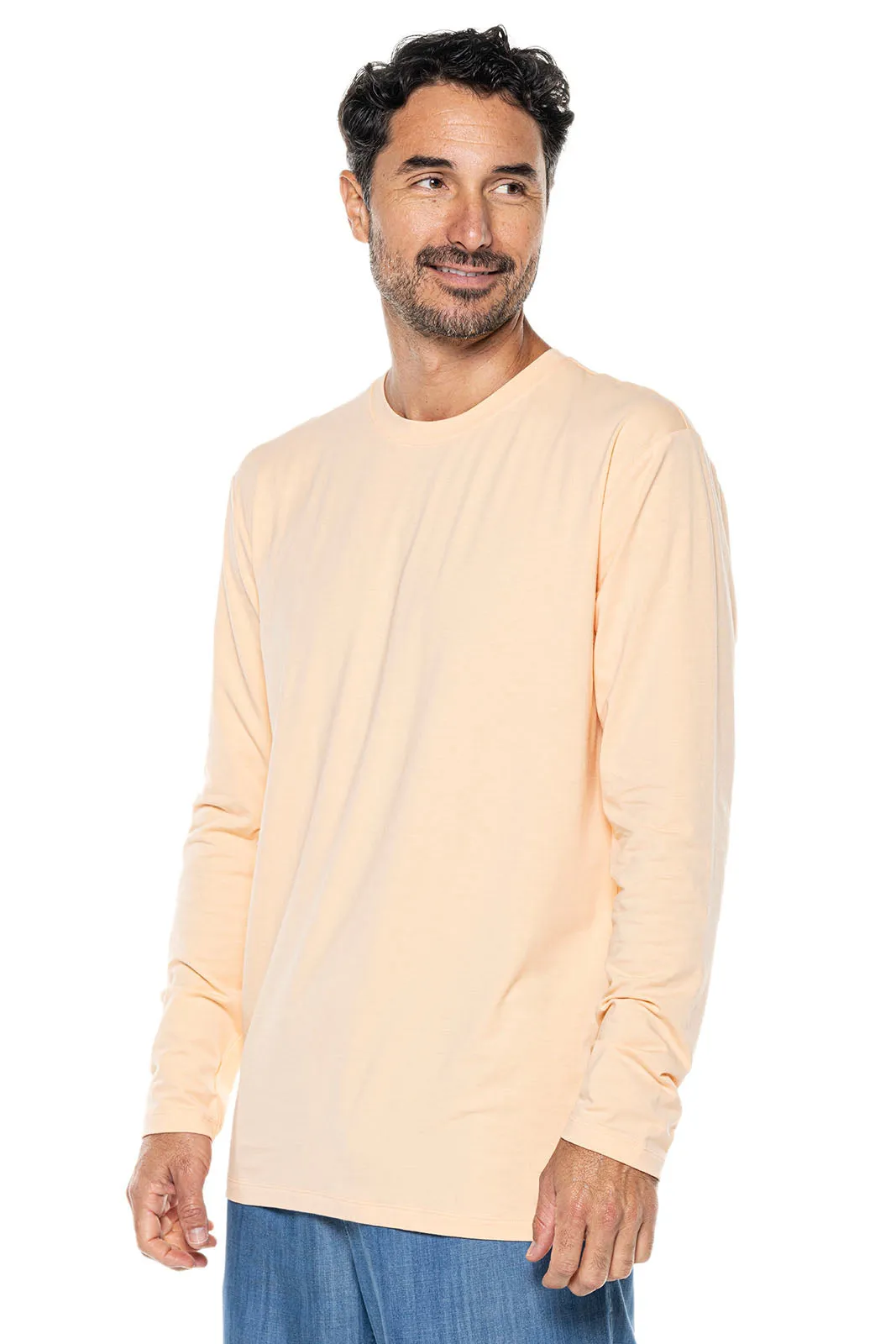 Men's Morada Everyday Long Sleeve T-Shirt  |  Peach Fuzz