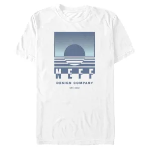 Men's NEFF Blue Sunset Logo T-Shirt