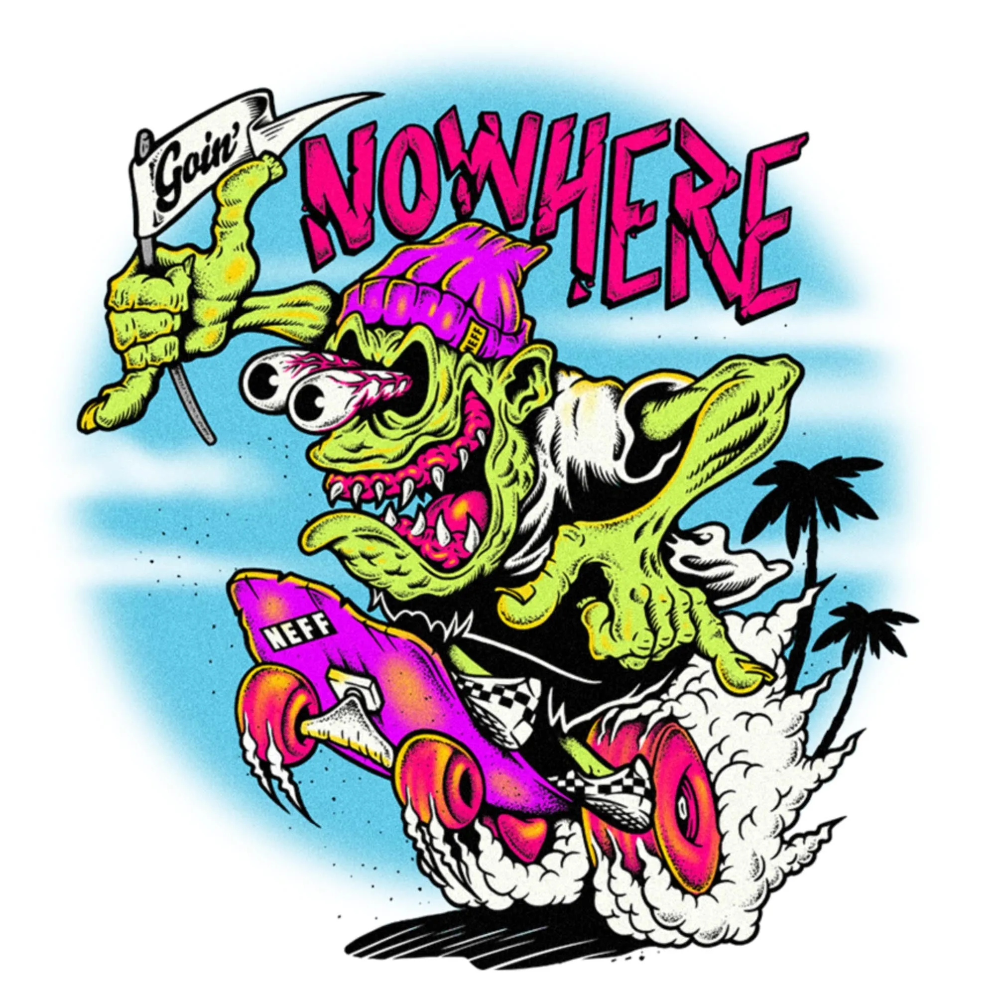 Men's NEFF Goin' Nowhere T-Shirt