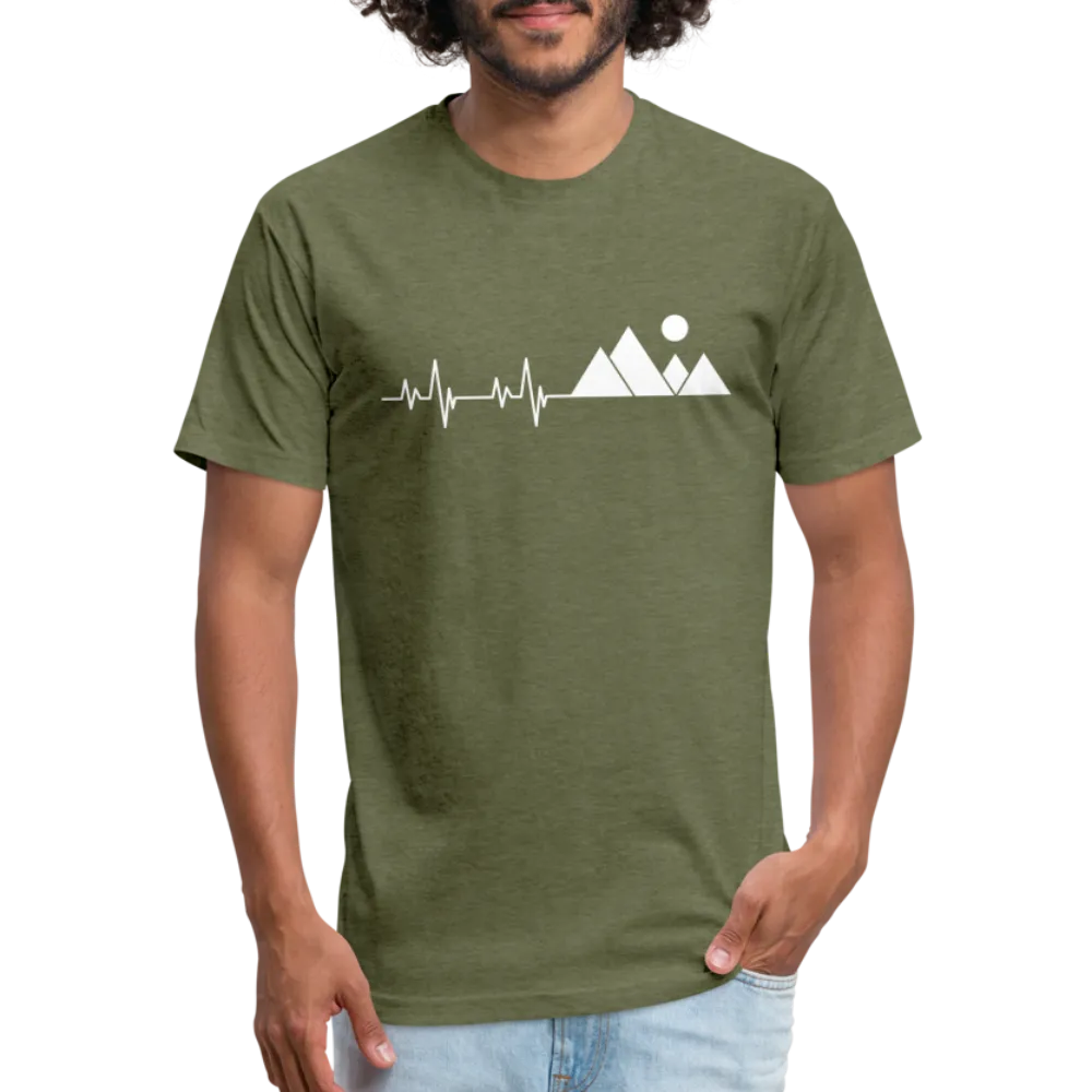 Mountain Pulse - Premium Graphic Tee