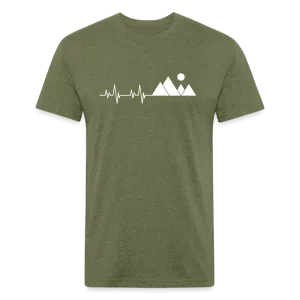 Mountain Pulse - Premium Graphic Tee