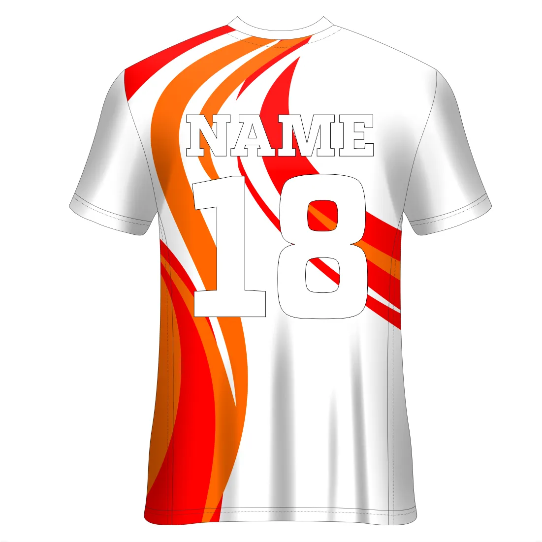 NEXT PRINT Customized Sublimation Printed T-Shirt Unisex Sports Jersey Player Name & Number, Team Name.2076679873