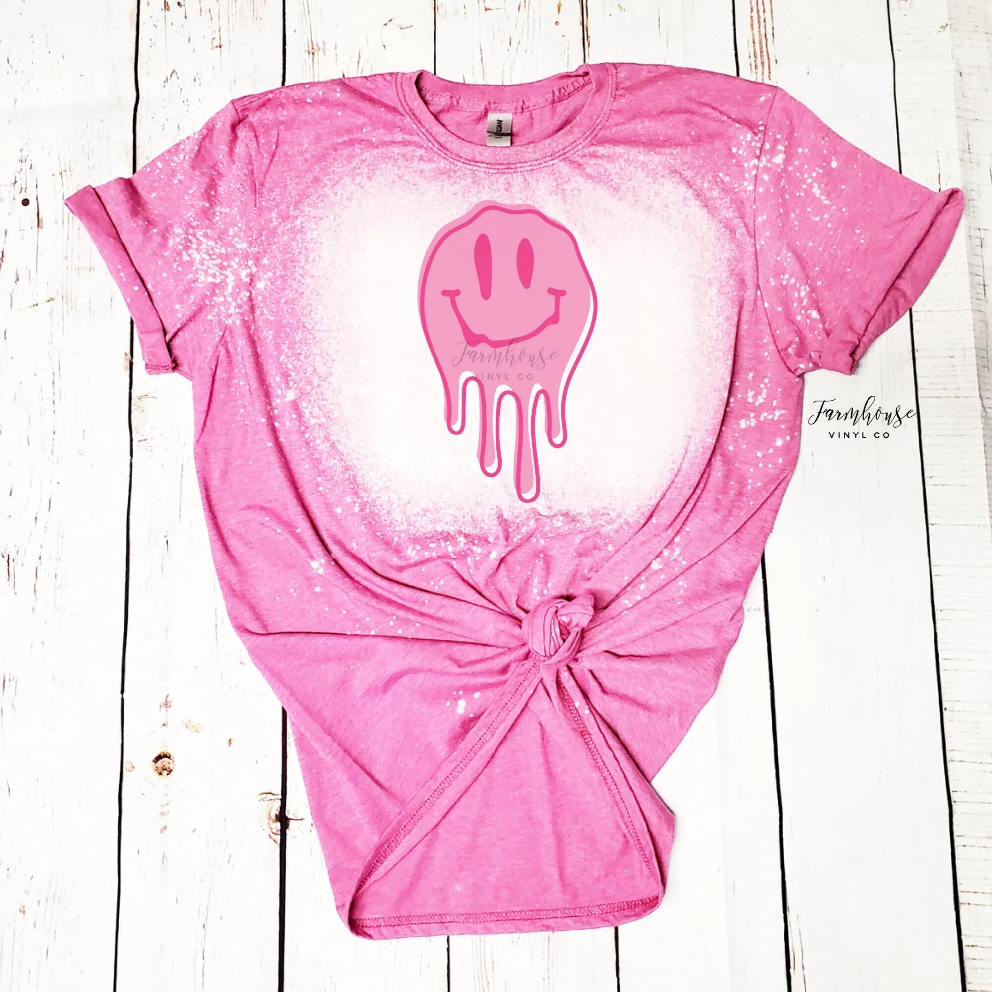 Pink Melting  Retro Shirt