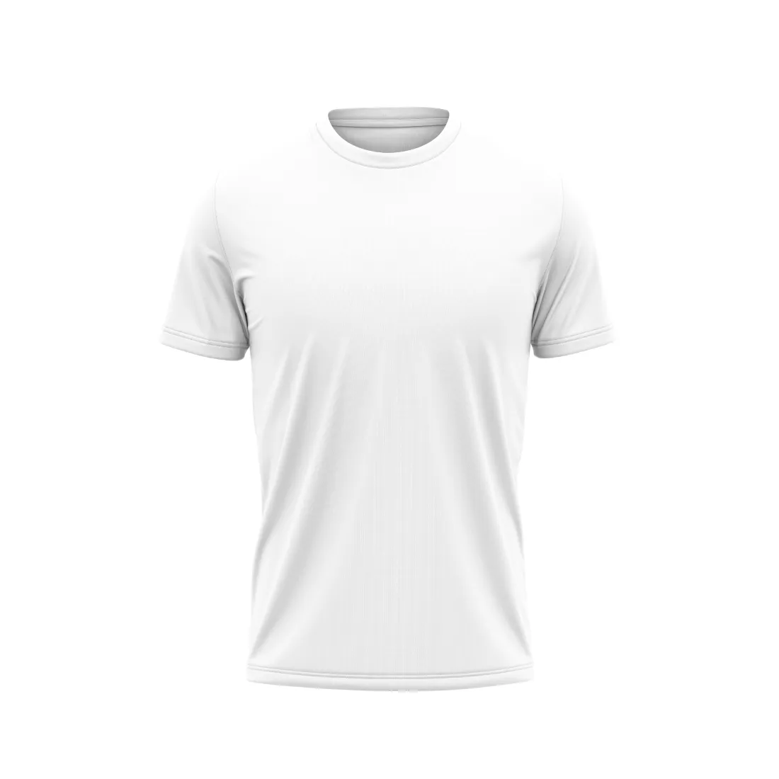 Plain Round neck White Tshirt With College Name , Player Name and Number Printed.