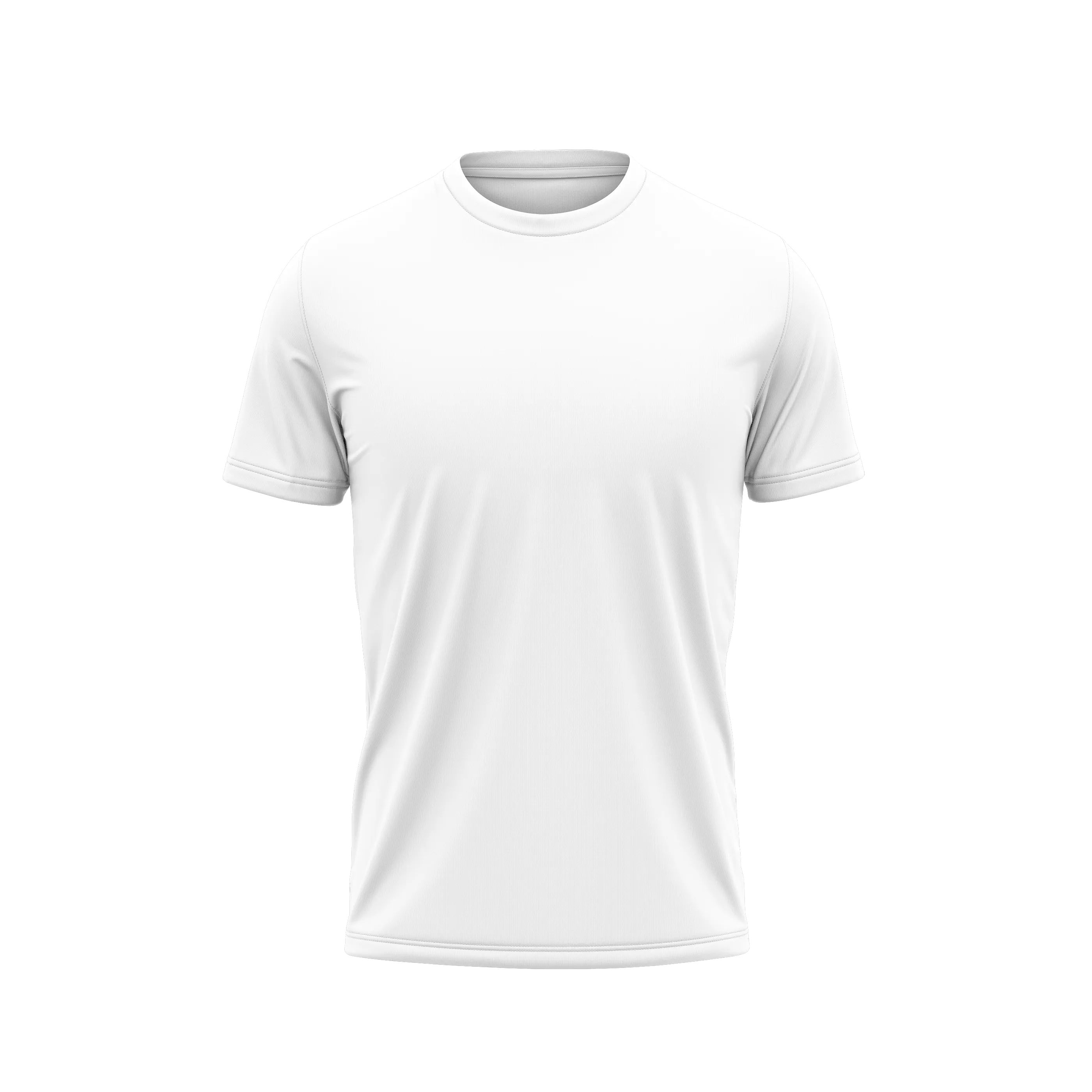 Plain Round neck White Tshirt With Your Own Photo ,Name and Town Name Printed.