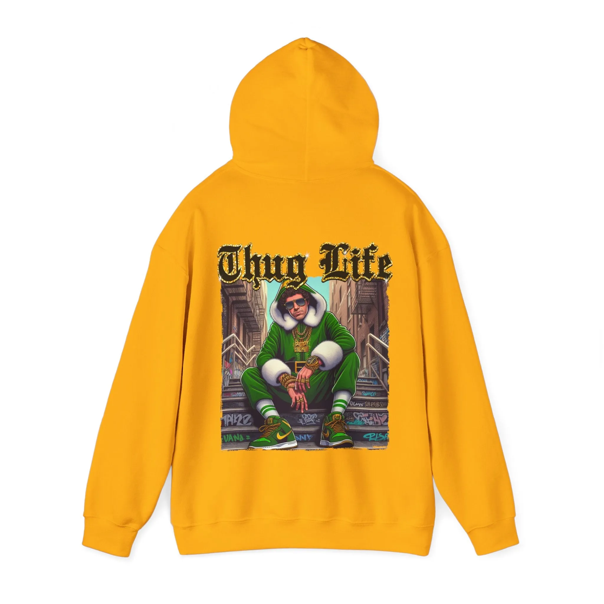 Princess Grace  Thug Life Unisex Heavy Blend™ Hooded Sweatshirt  Casual Streetwear for Urban Culture