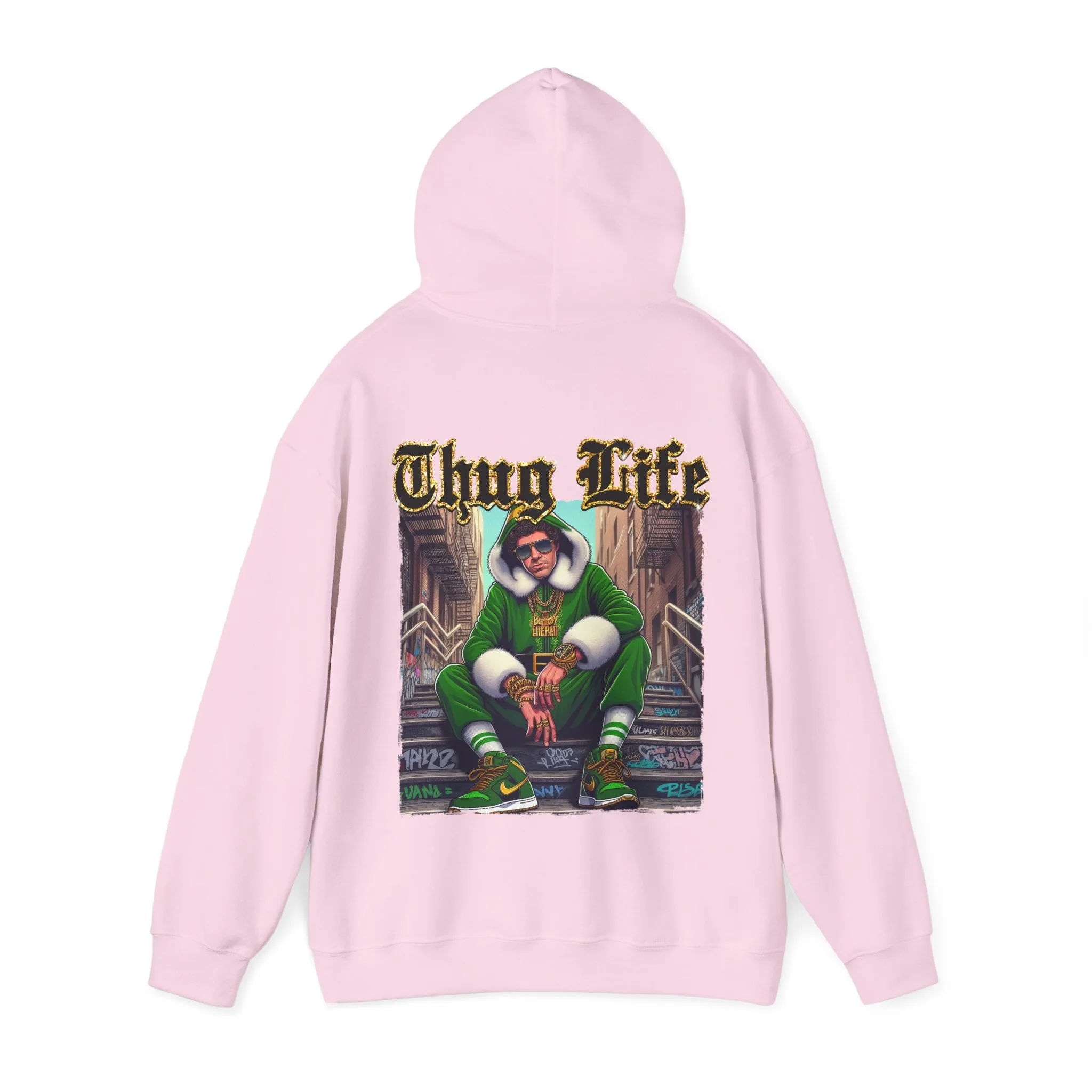 Princess Grace  Thug Life Unisex Heavy Blend™ Hooded Sweatshirt  Casual Streetwear for Urban Culture