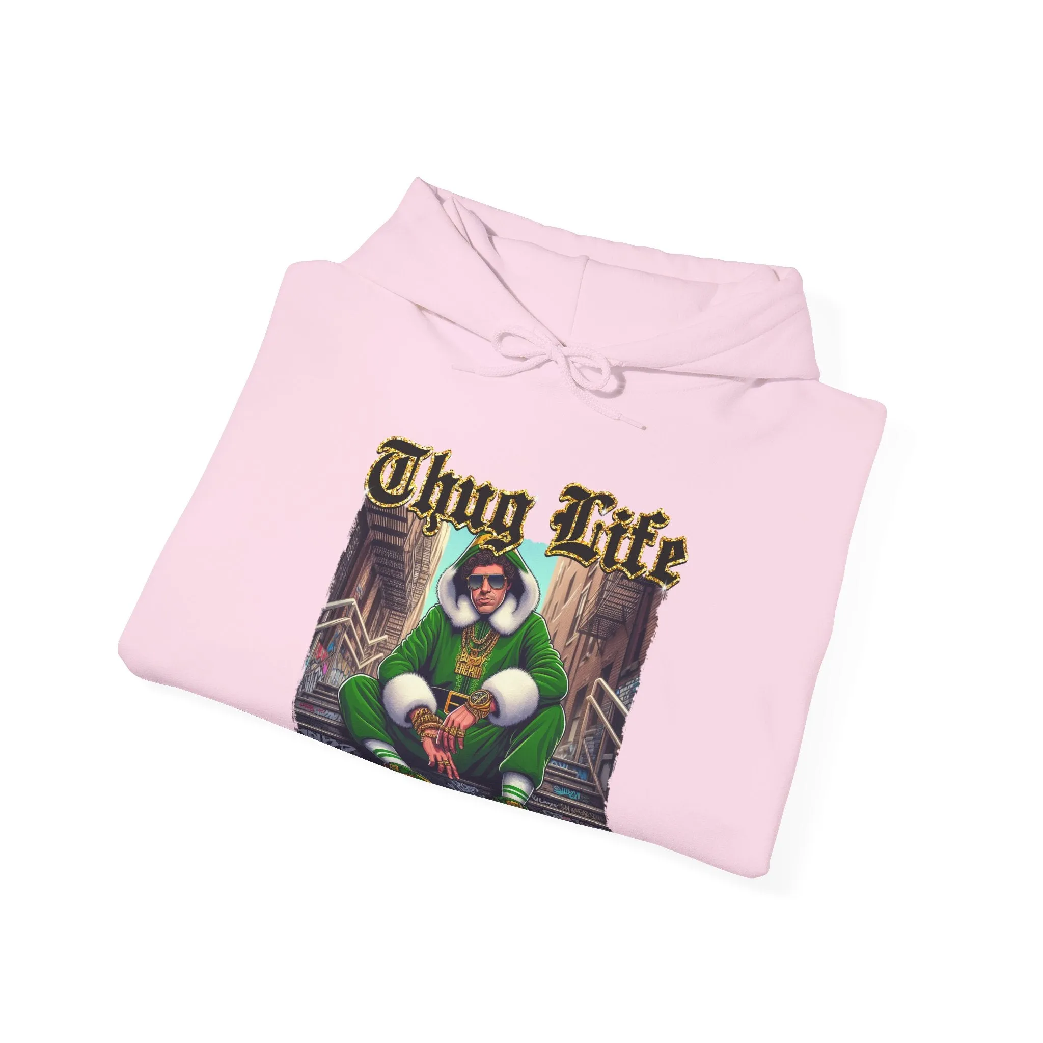 Princess Grace  Thug Life Unisex Heavy Blend™ Hooded Sweatshirt  Casual Streetwear for Urban Culture