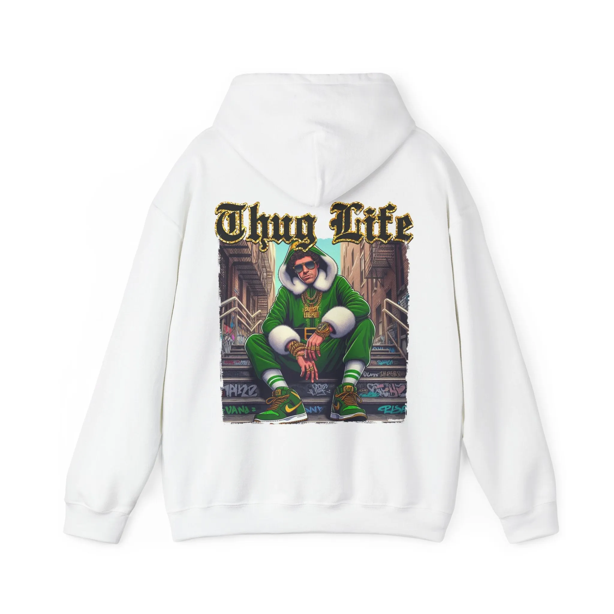 Princess Grace  Thug Life Unisex Heavy Blend™ Hooded Sweatshirt  Casual Streetwear for Urban Culture