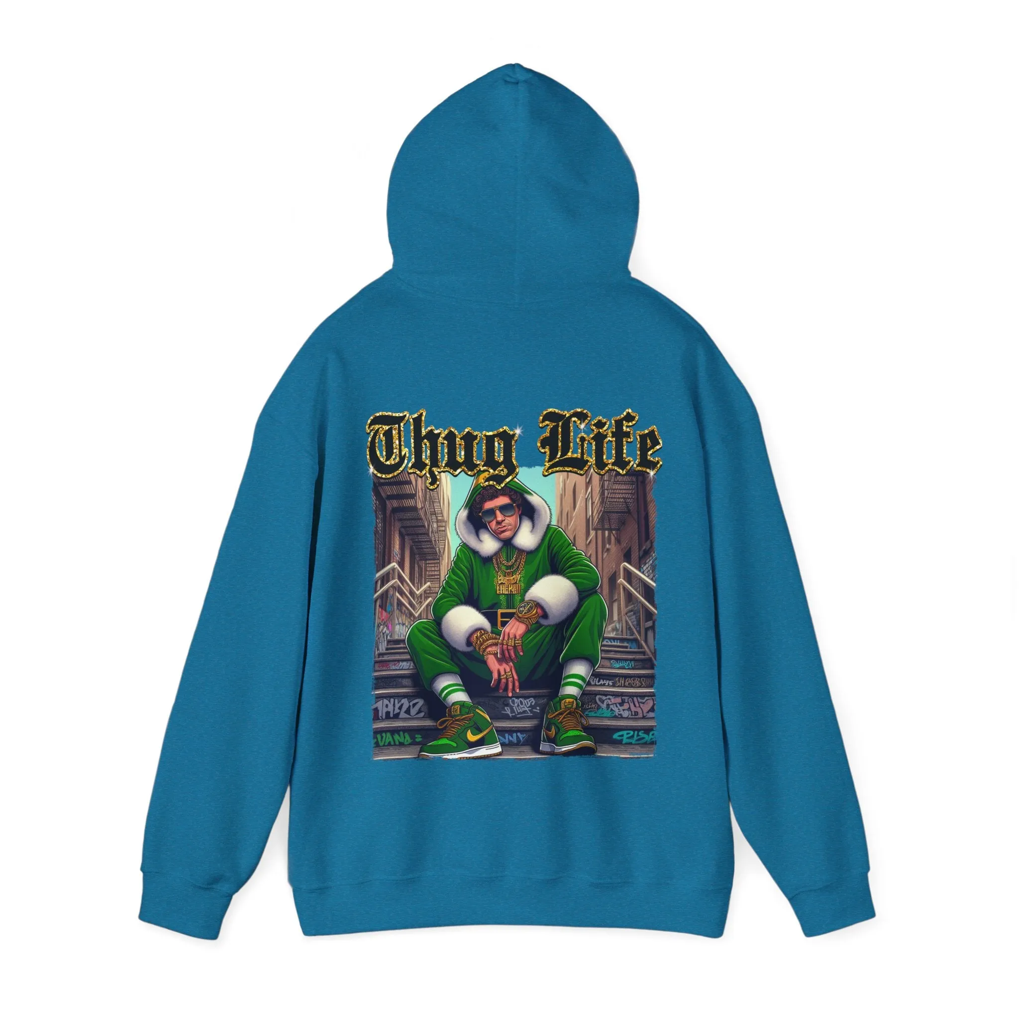 Princess Grace  Thug Life Unisex Heavy Blend™ Hooded Sweatshirt  Casual Streetwear for Urban Culture