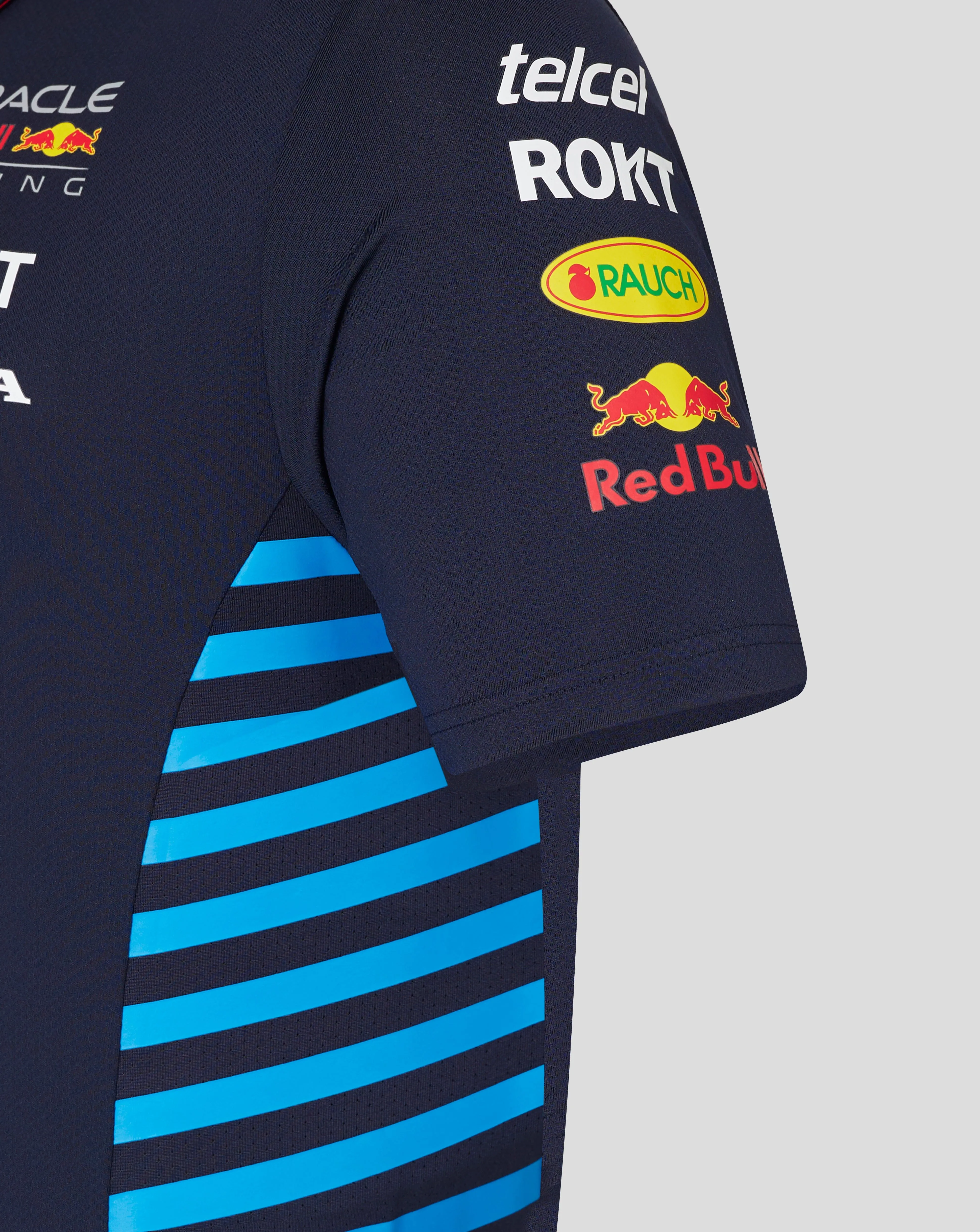 Red Bull Racing F1 Kid's 2024 Team Polo- Youth Navy