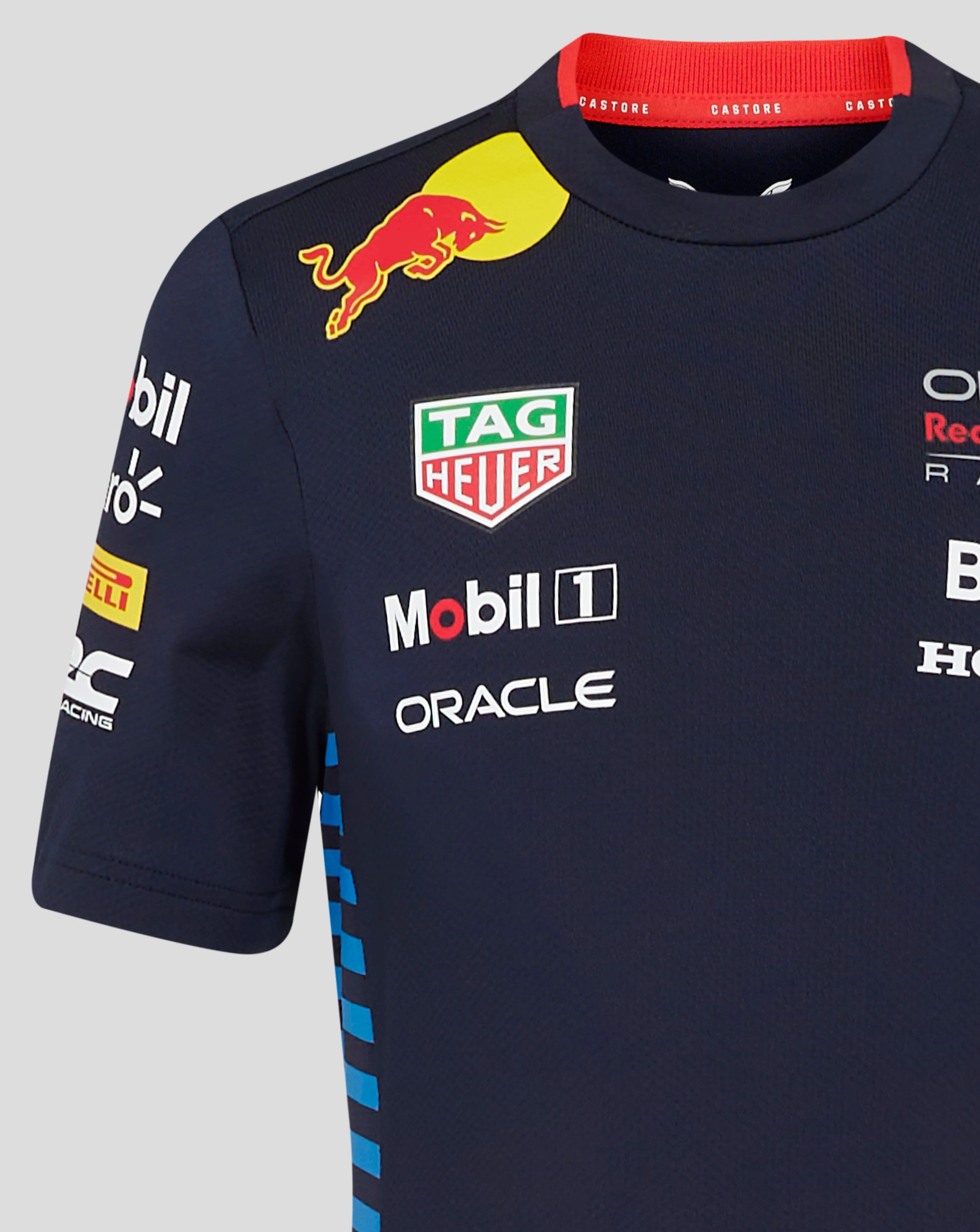 Red Bull Racing F1 Kid's 2024 Team T-Shirt - Youth Navy