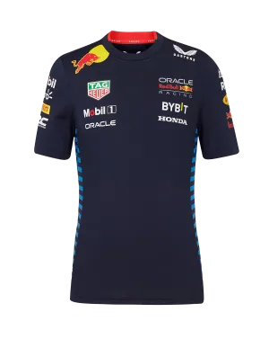 Red Bull Racing F1 Kid's 2024 Team T-Shirt - Youth Navy