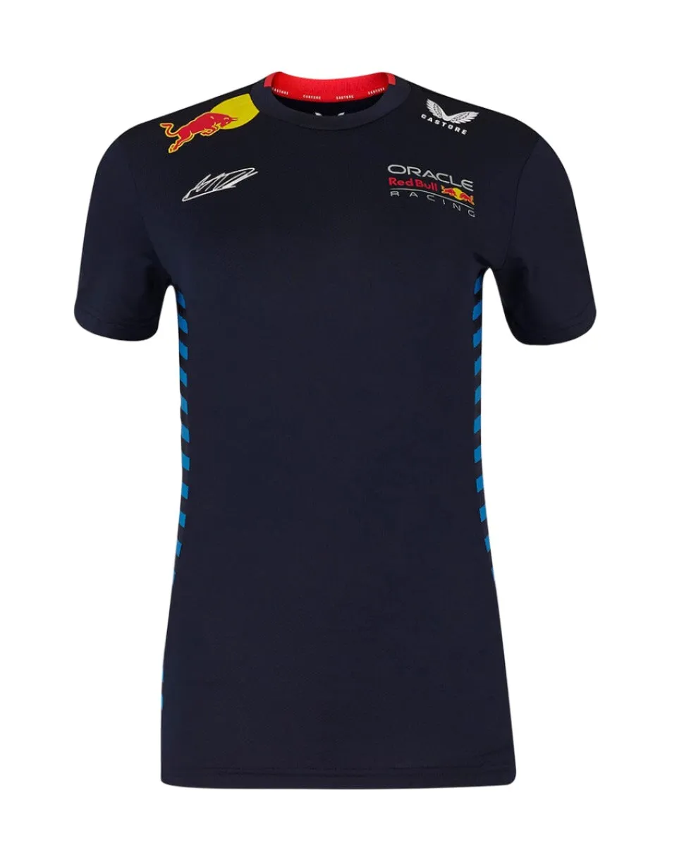 Red Bull Racing F1 Women's 2024 Max Verstappen Team T-Shirt- Navy