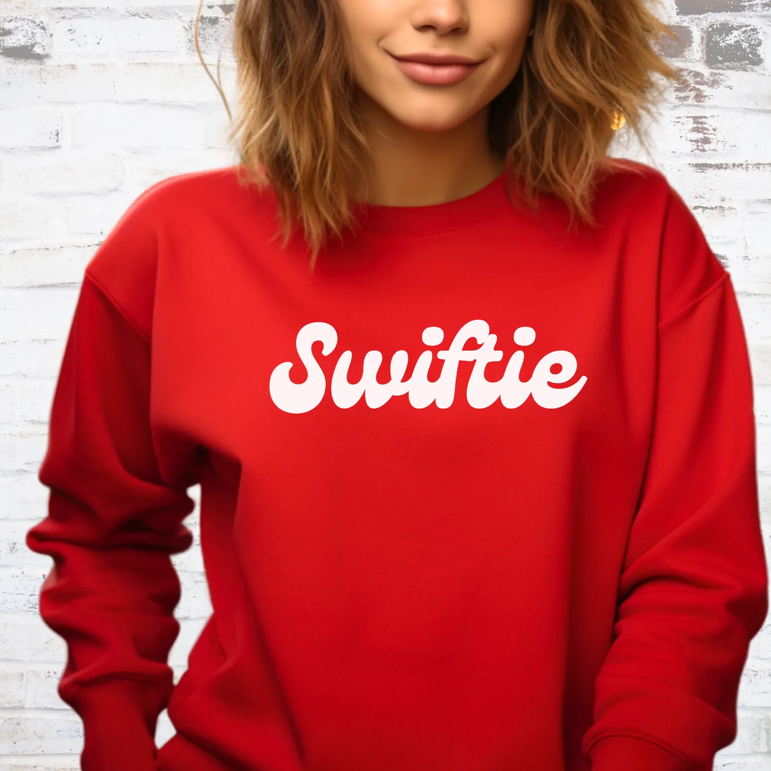 Red Swiftie Sweatshirt