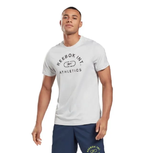 Reebok Workout Ready Men Training T-Shirt Pure Grey