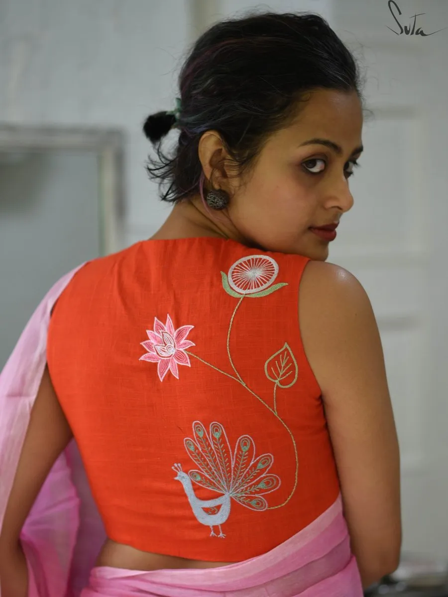 Saffron chakra (Blouse)