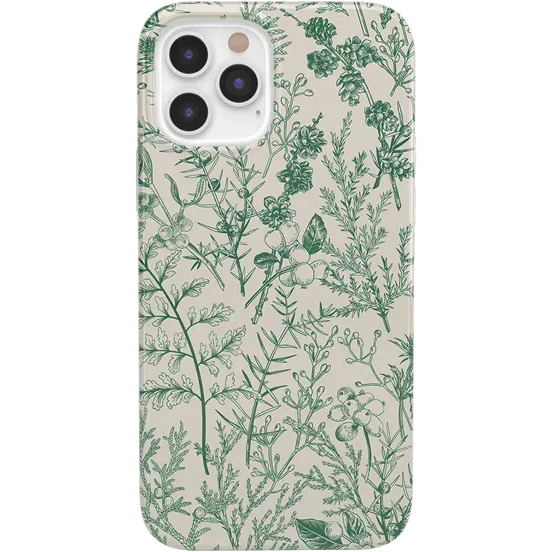 Sage Garden | Green Floral Case