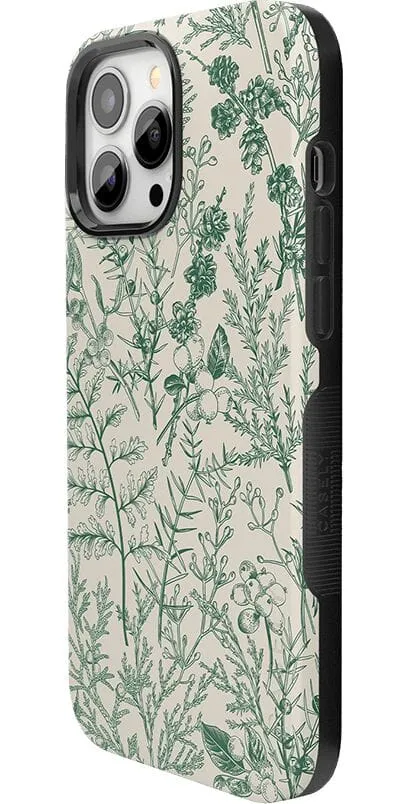 Sage Garden | Green Floral Case