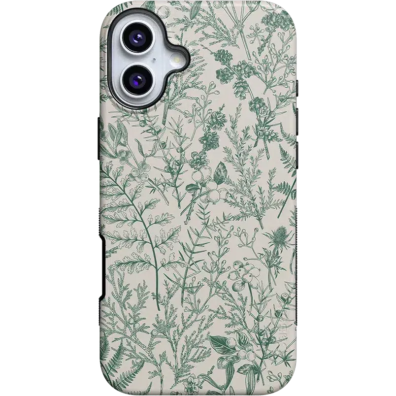 Sage Garden | Green Floral Case