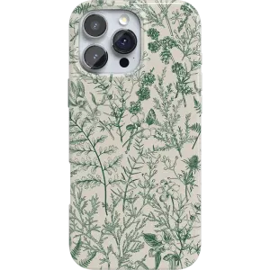 Sage Garden | Green Floral Case