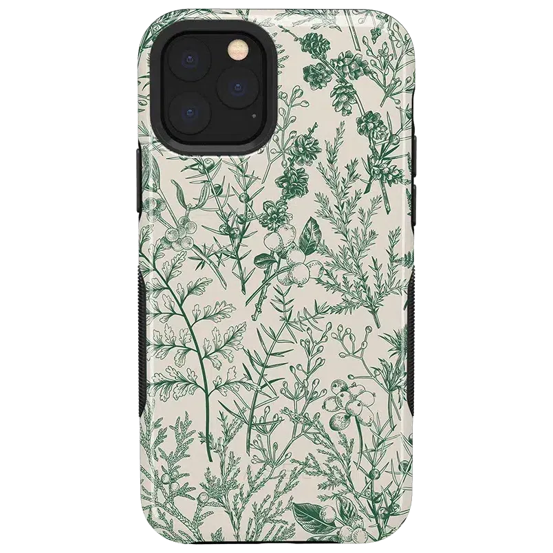 Sage Garden | Green Floral Case