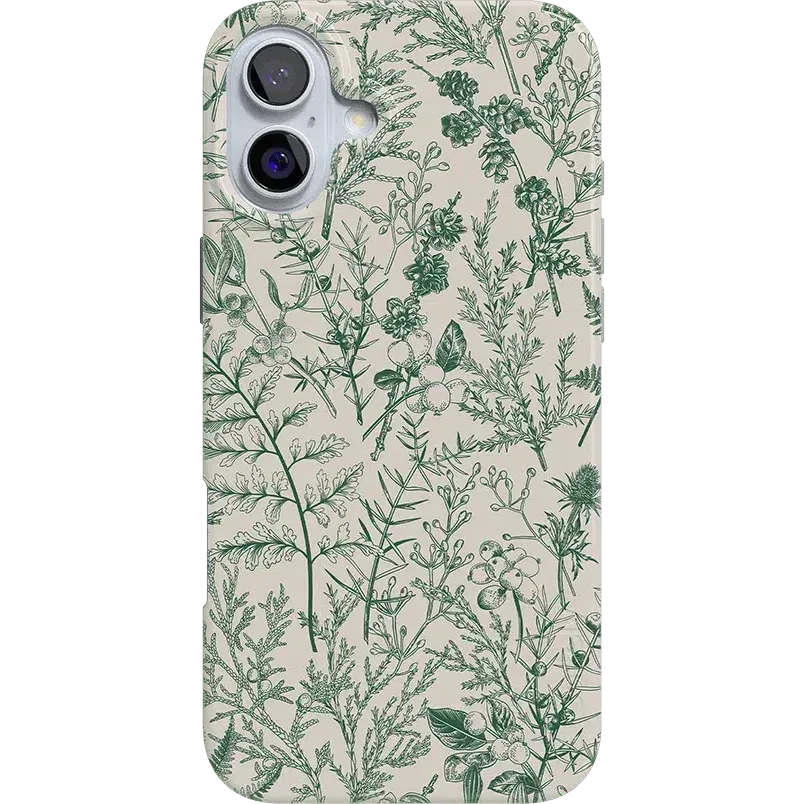 Sage Garden | Green Floral Case