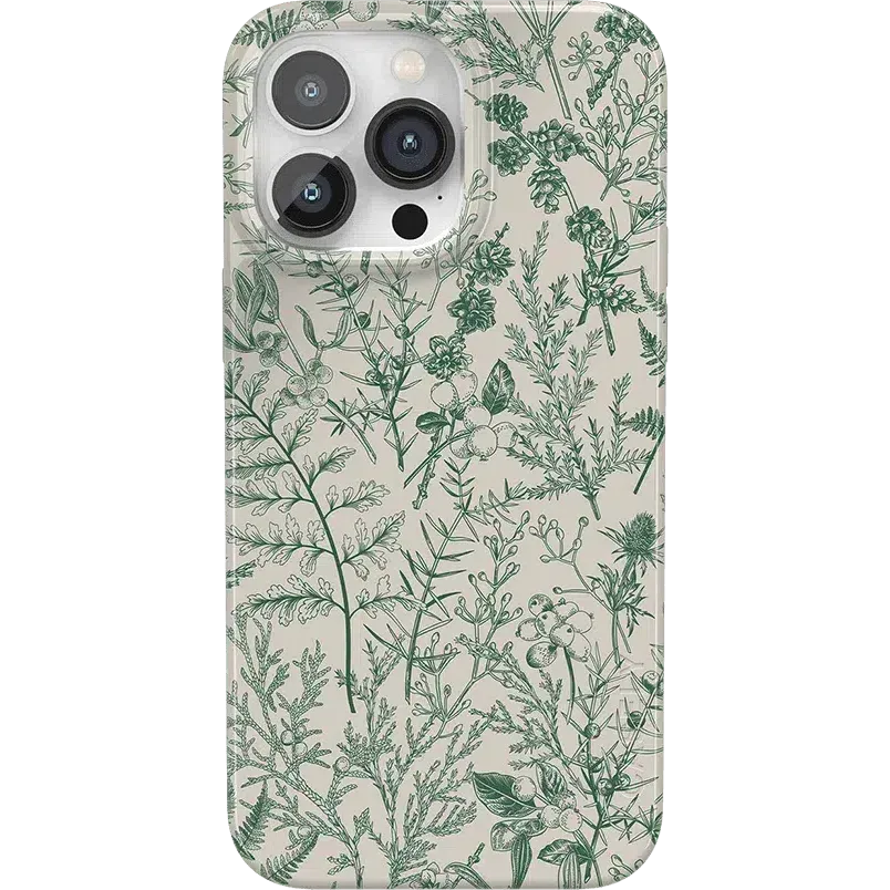 Sage Garden | Green Floral Case