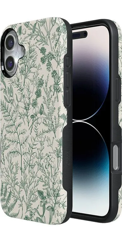 Sage Garden | Green Floral Case