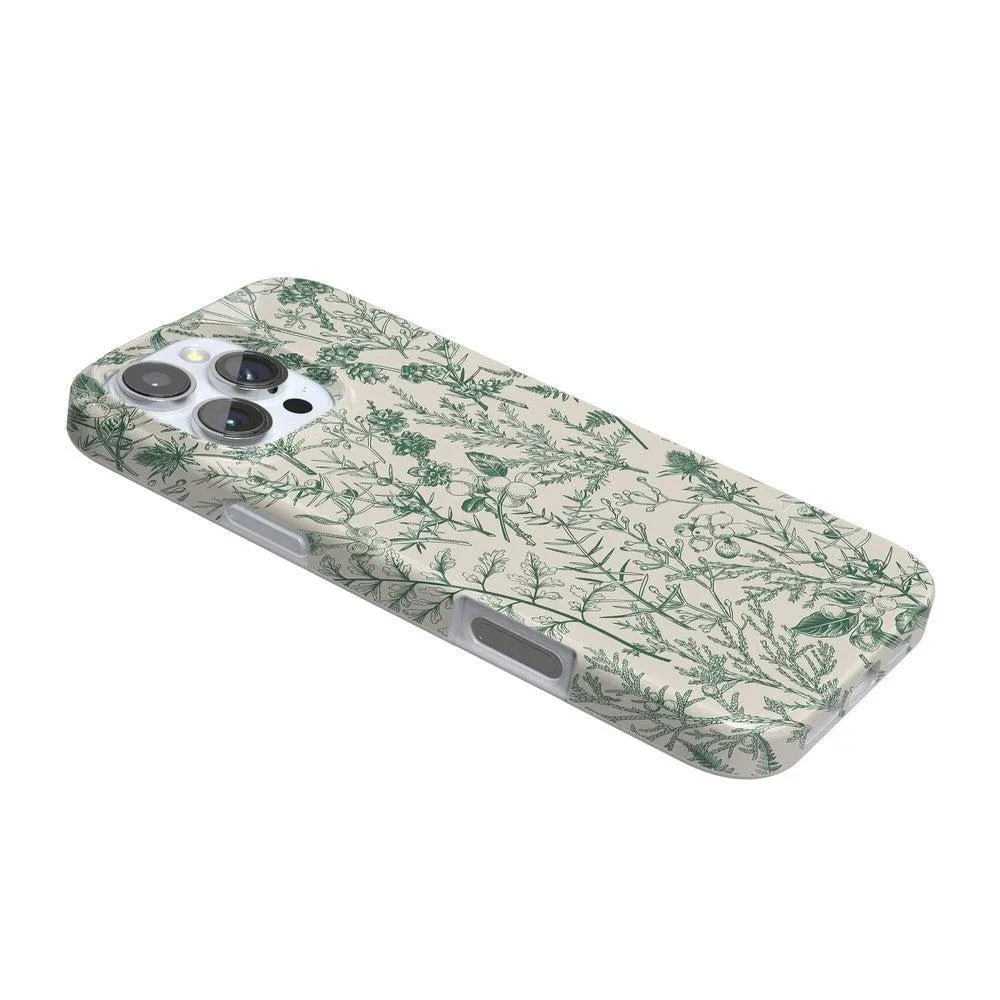 Sage Garden | Green Floral Case