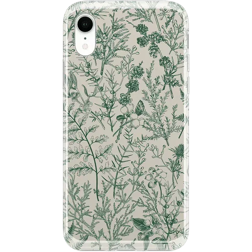 Sage Garden | Green Floral Case