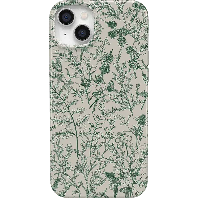 Sage Garden | Green Floral Case