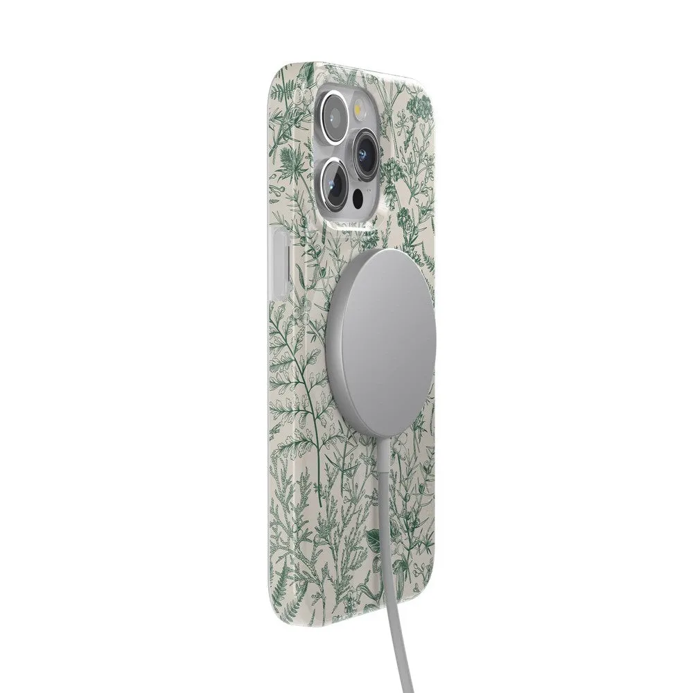 Sage Garden | Green Floral Case