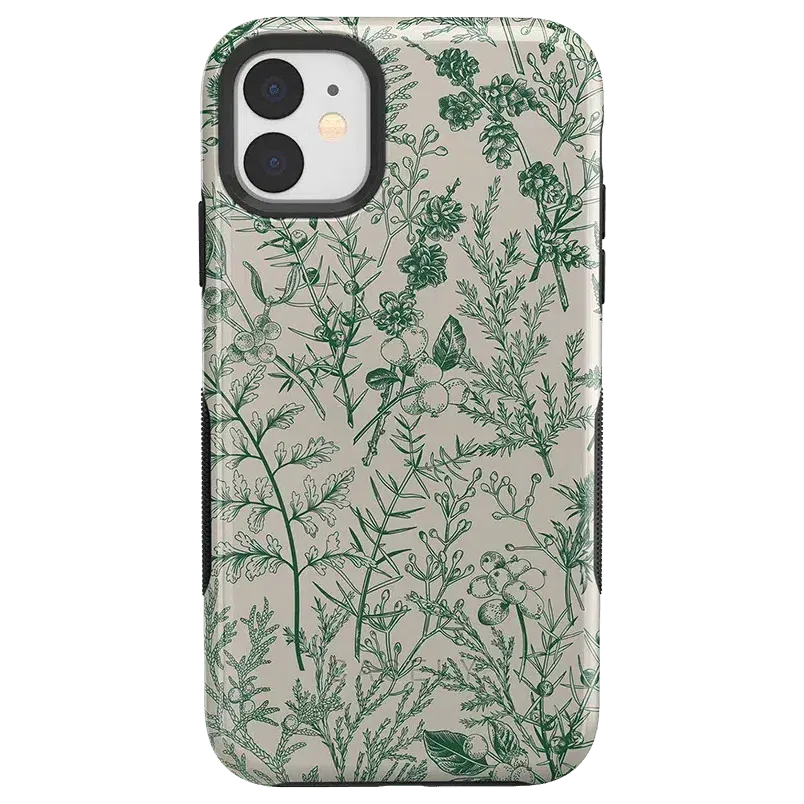 Sage Garden | Green Floral Case