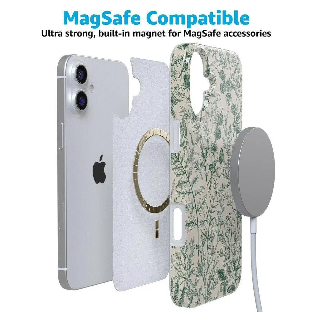 Sage Garden | Green Floral Case