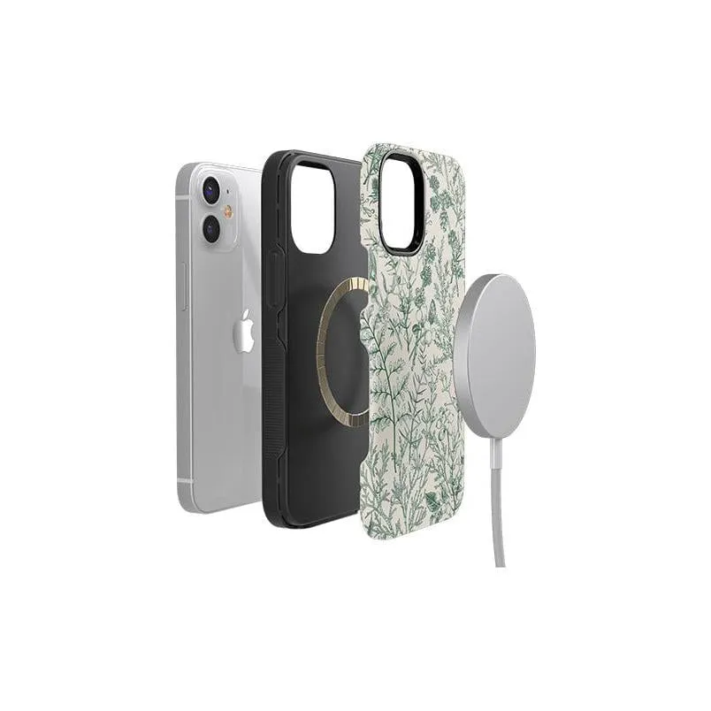 Sage Garden | Green Floral Case