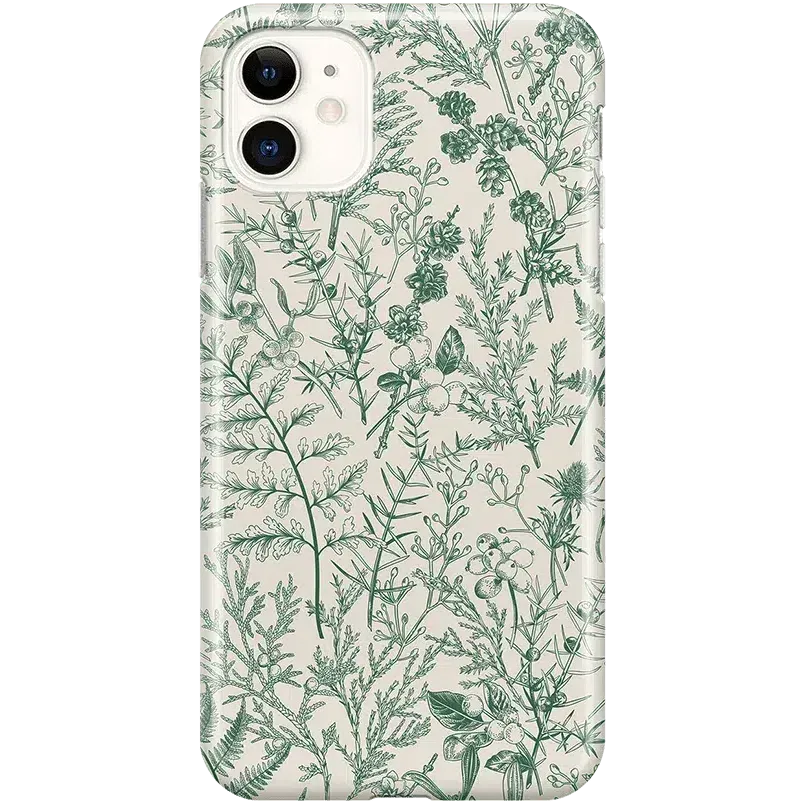 Sage Garden | Green Floral Case