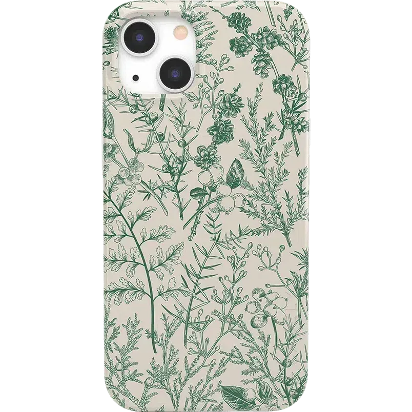 Sage Garden | Green Floral Case