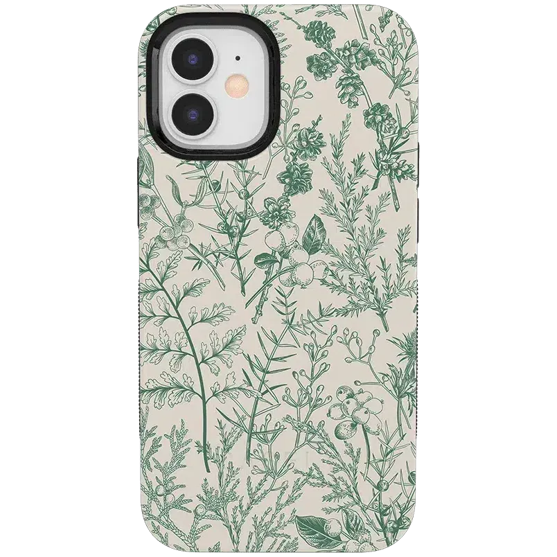 Sage Garden | Green Floral Case