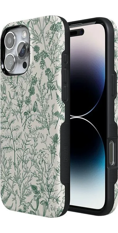 Sage Garden | Green Floral Case