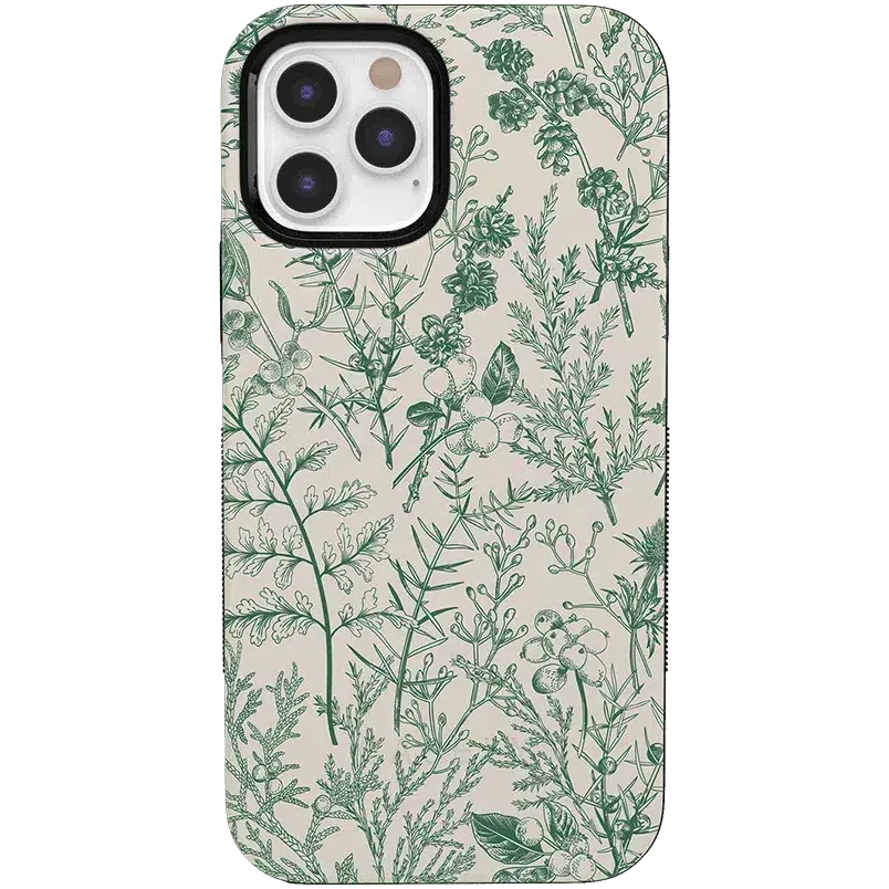 Sage Garden | Green Floral Case