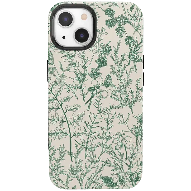 Sage Garden | Green Floral Case