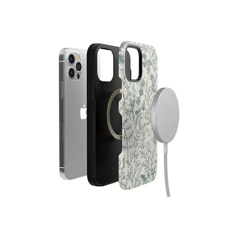 Sage Garden | Green Floral Case