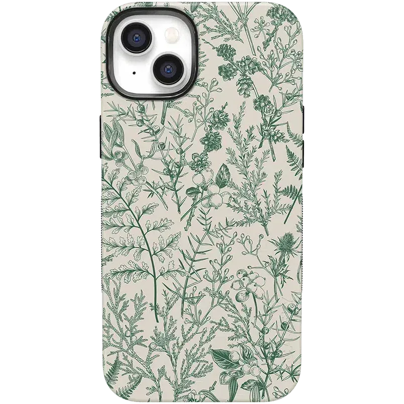 Sage Garden | Green Floral Case