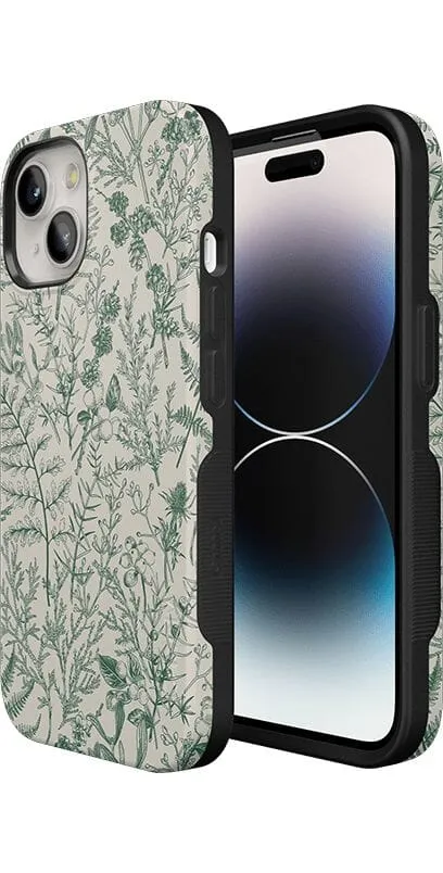 Sage Garden | Green Floral Case