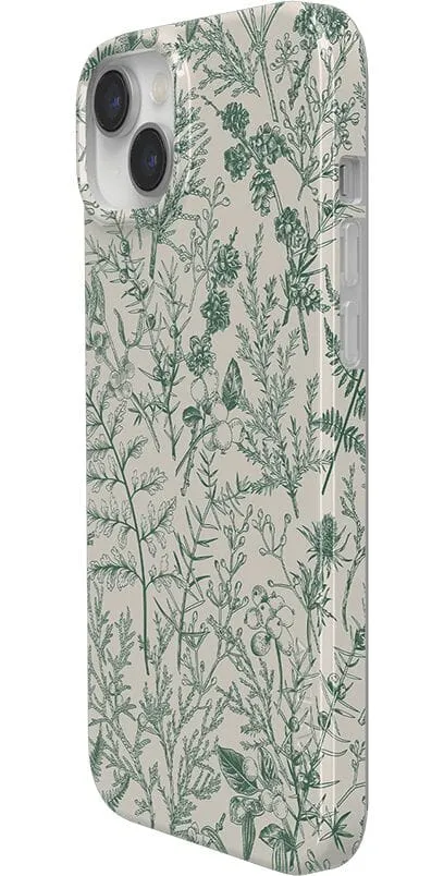 Sage Garden | Green Floral Case