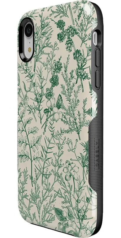 Sage Garden | Green Floral Case